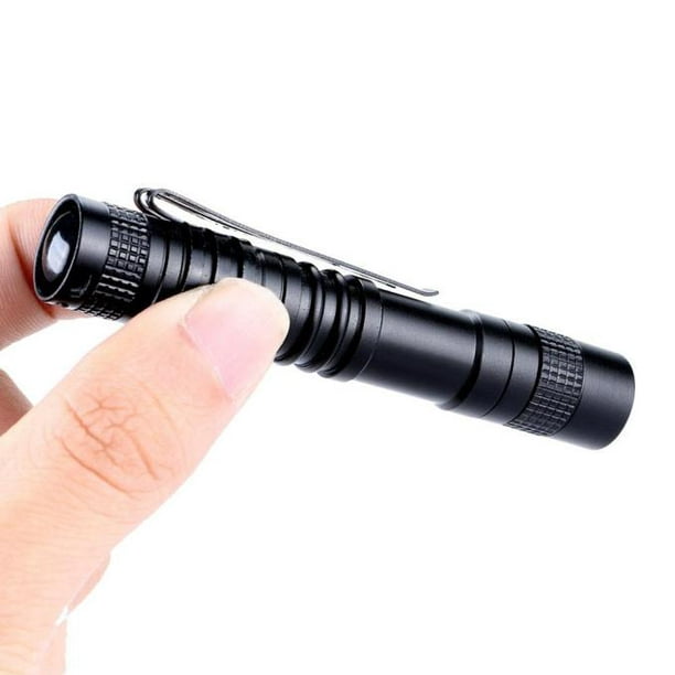Details about   1000LM XPE-R3 LED Penlight Flashlight Torch Clip Pocket Waterproof Lamp Light
